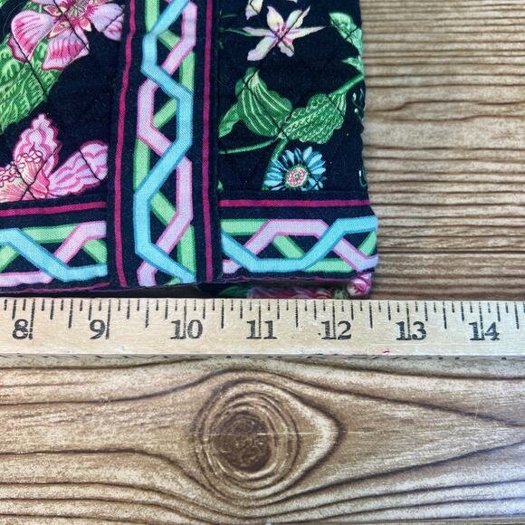 Vera Bradley Botanica Retired Backsack Drawstring Backpack - Picture 4 of 9